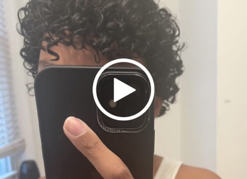 Customer video review of Curly Duo
