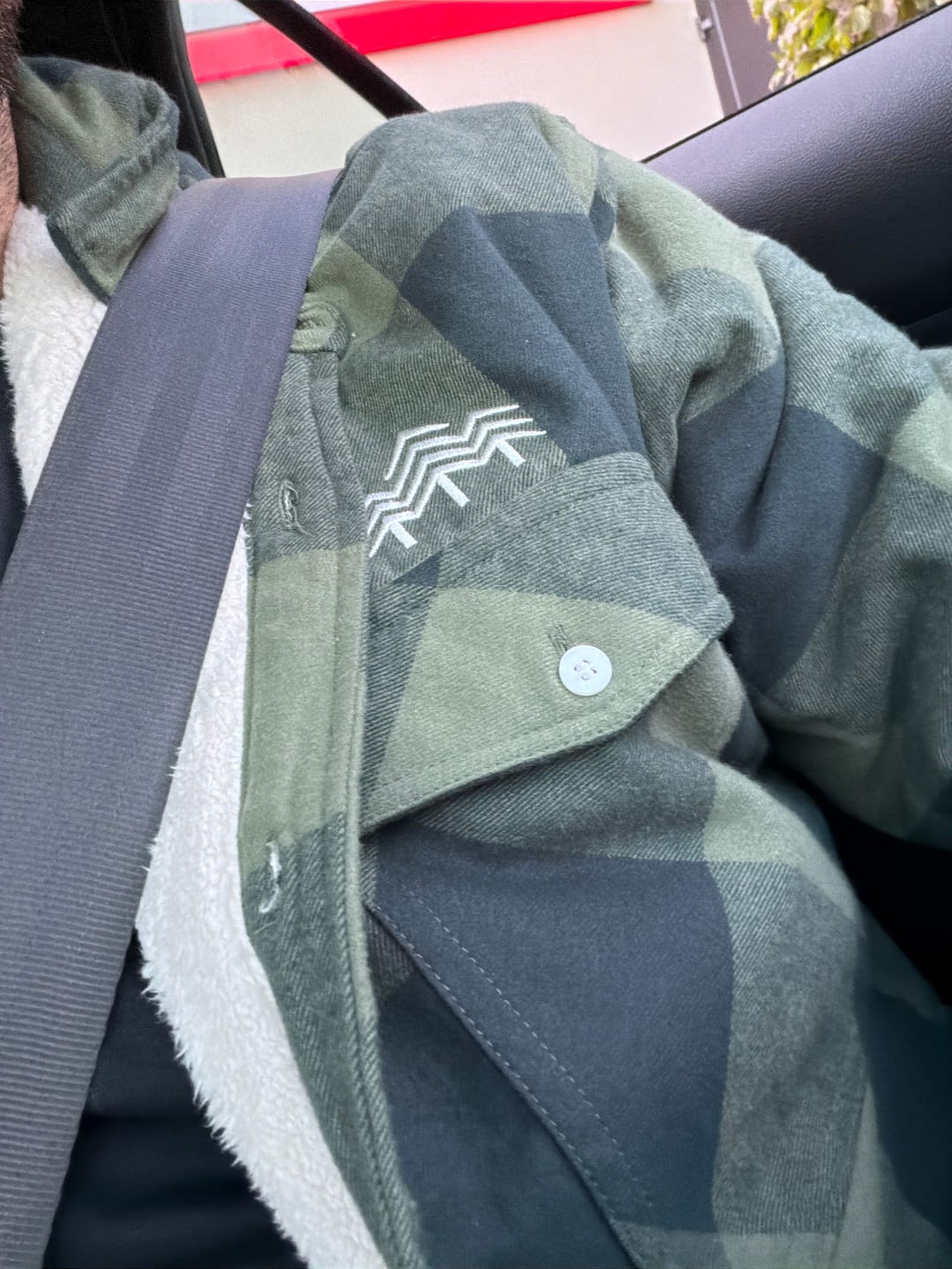 Customer photo review of Holzbrüder® Flanelljacke – Outlander (Green-Pine)