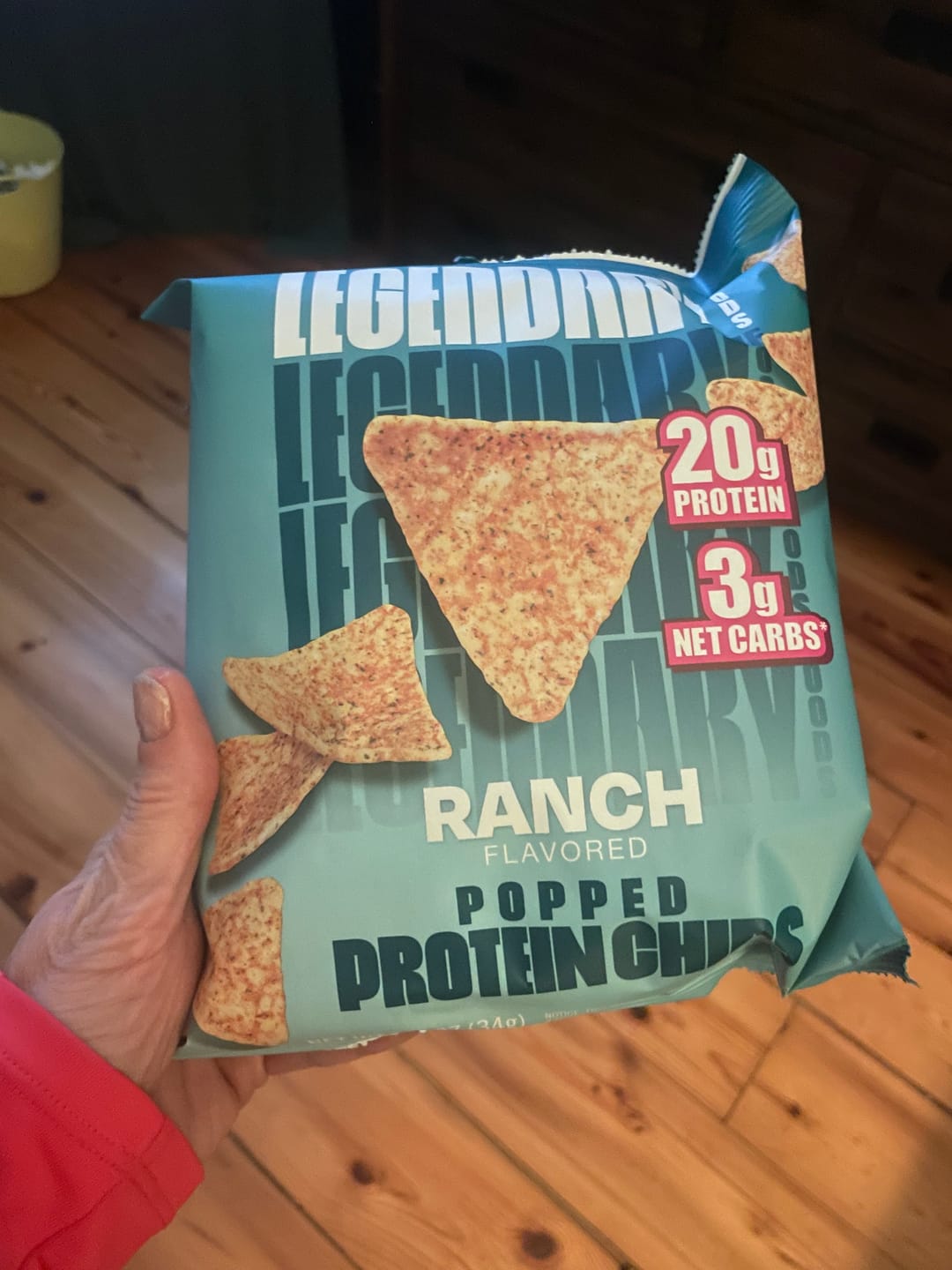 Customer photo review of Legendary Foods - Chips Protéinées 34g