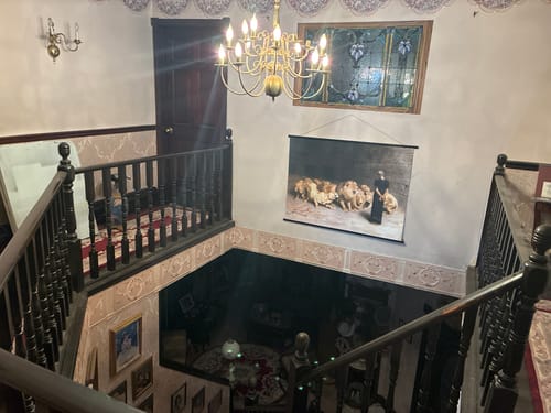 Customer photo review of Daniel in the Lion's Den | Briton Rivière | 1872