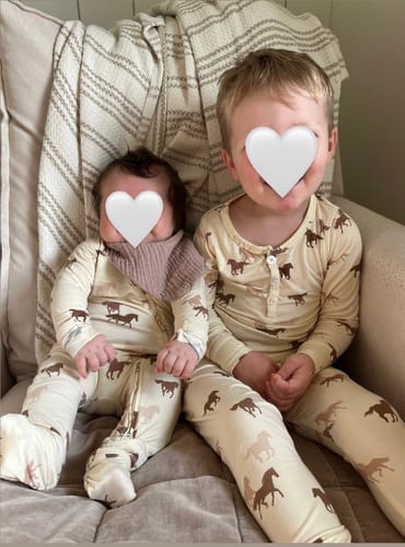 Customer photo review of Zipper Sleeper - HORSE