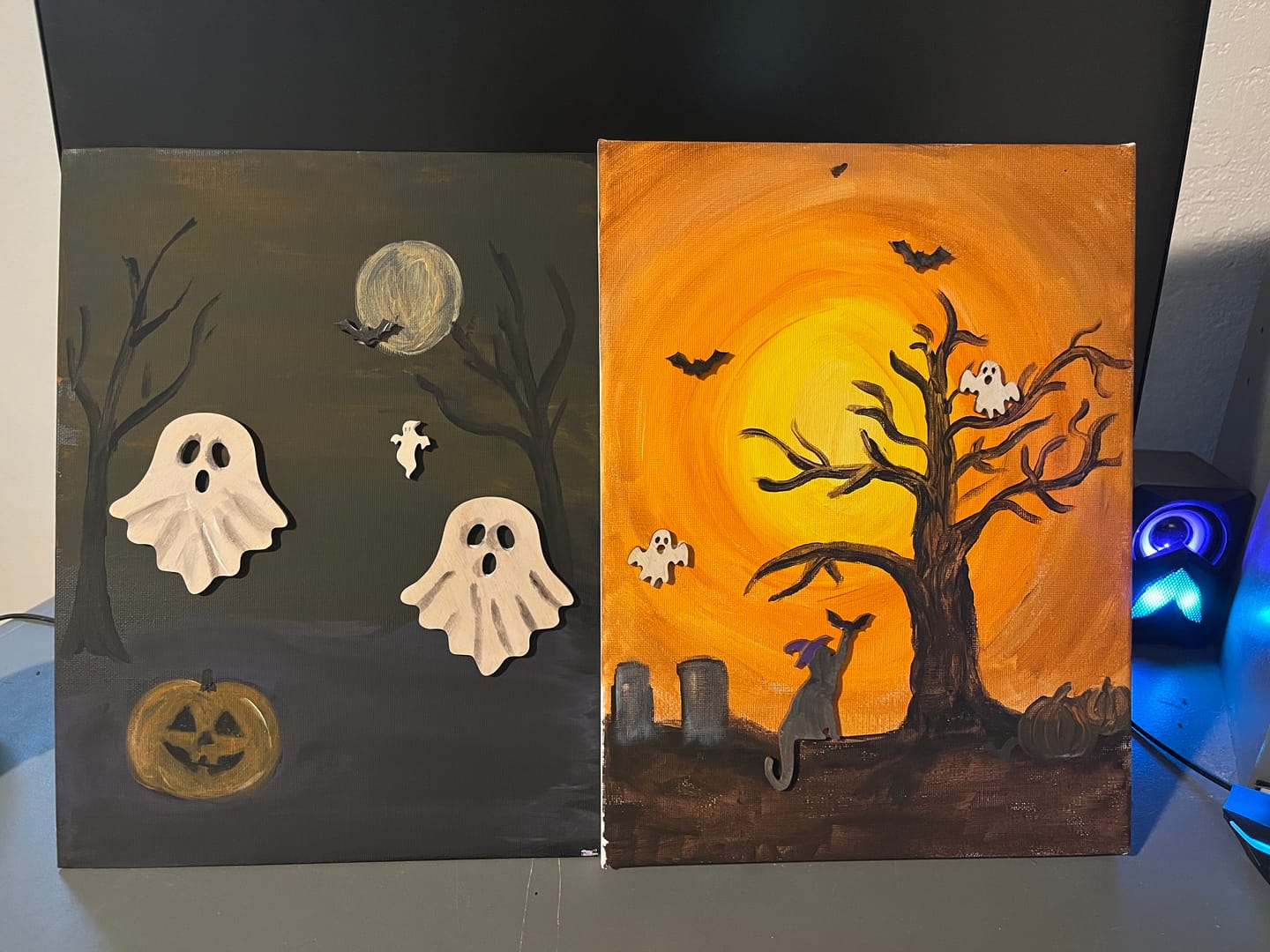 Customer photo review of Unfinished Wood Ghost Shape - Craft - up to 46"