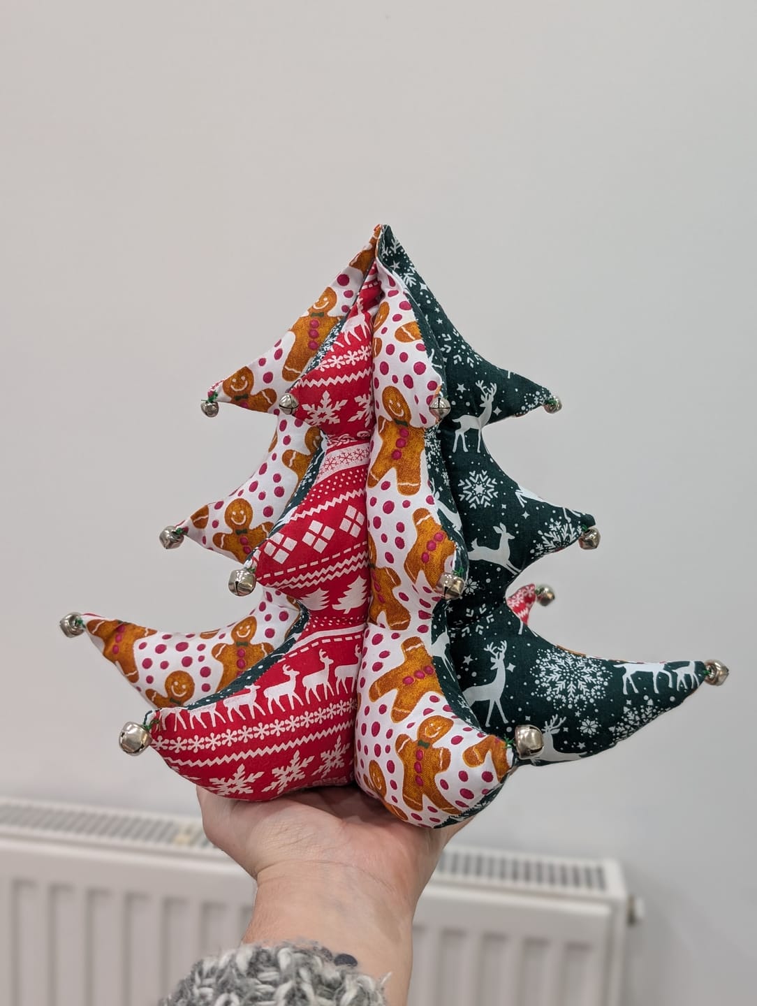 Customer photo review of Reindeer Polycotton Fabric