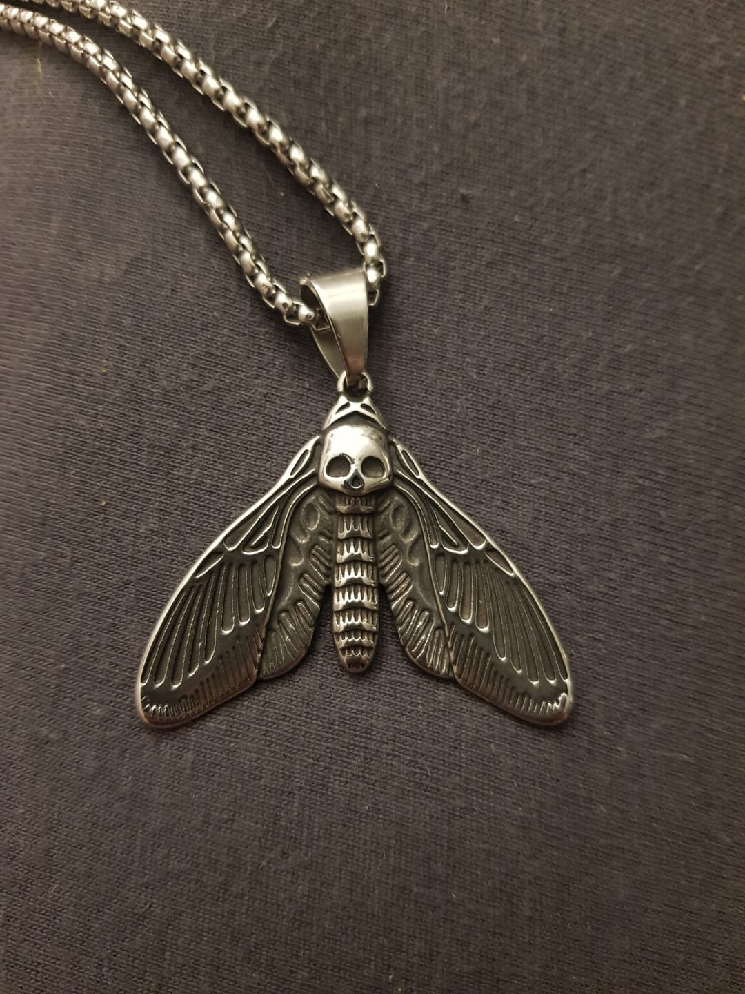 Customer photo review of SKULL BUTTERFLY.