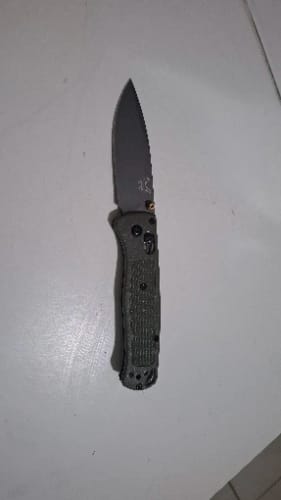 Customer photo review of 4300BK-02 CLA Utility Button Lock Folding Knife
