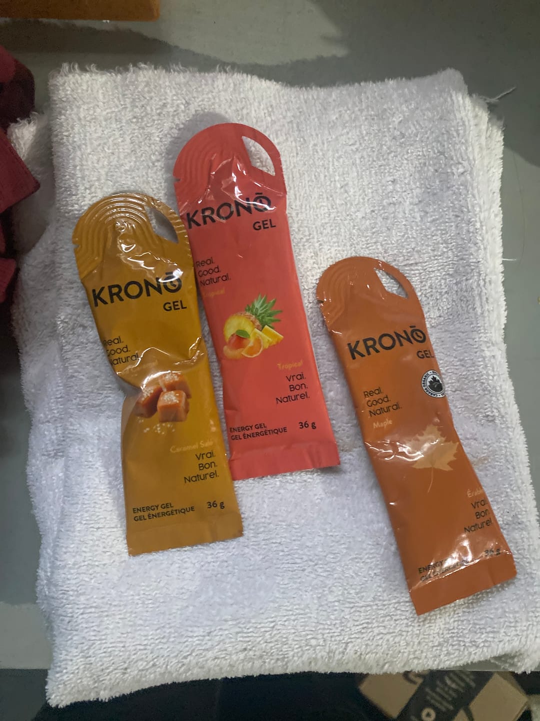 Customer photo review of Krono - Gel Énergétique 36g