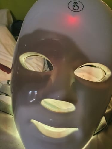 Customer photo review of Ergonomist ® LED Face Mask