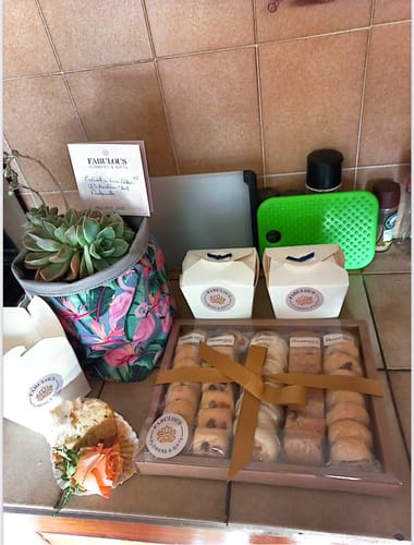 Customer photo review of Three Vanilla Cupcakes