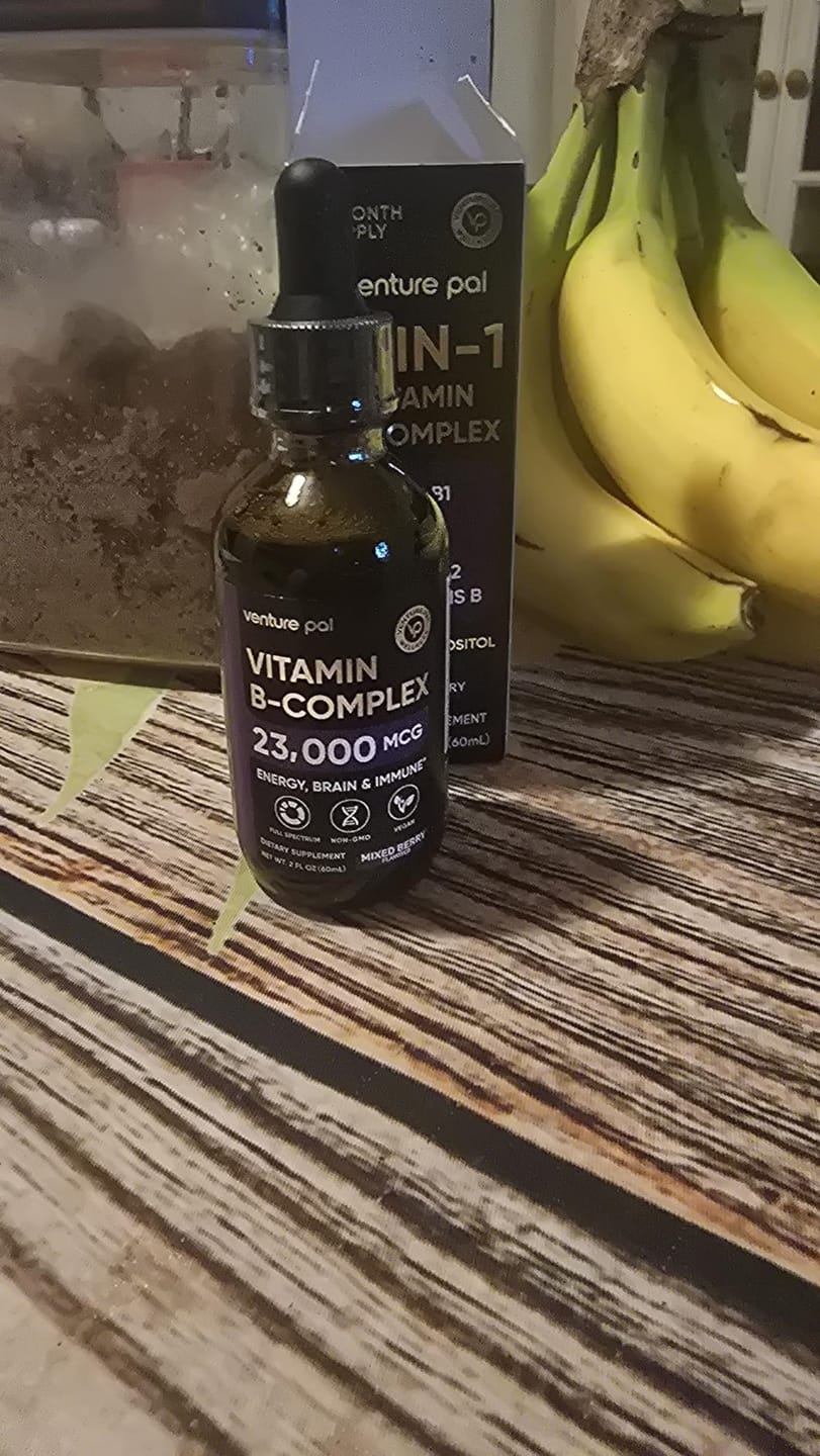 Customer photo review of Vitamin B - complex - Mixed Berry - 200 mcg Liquid Drops