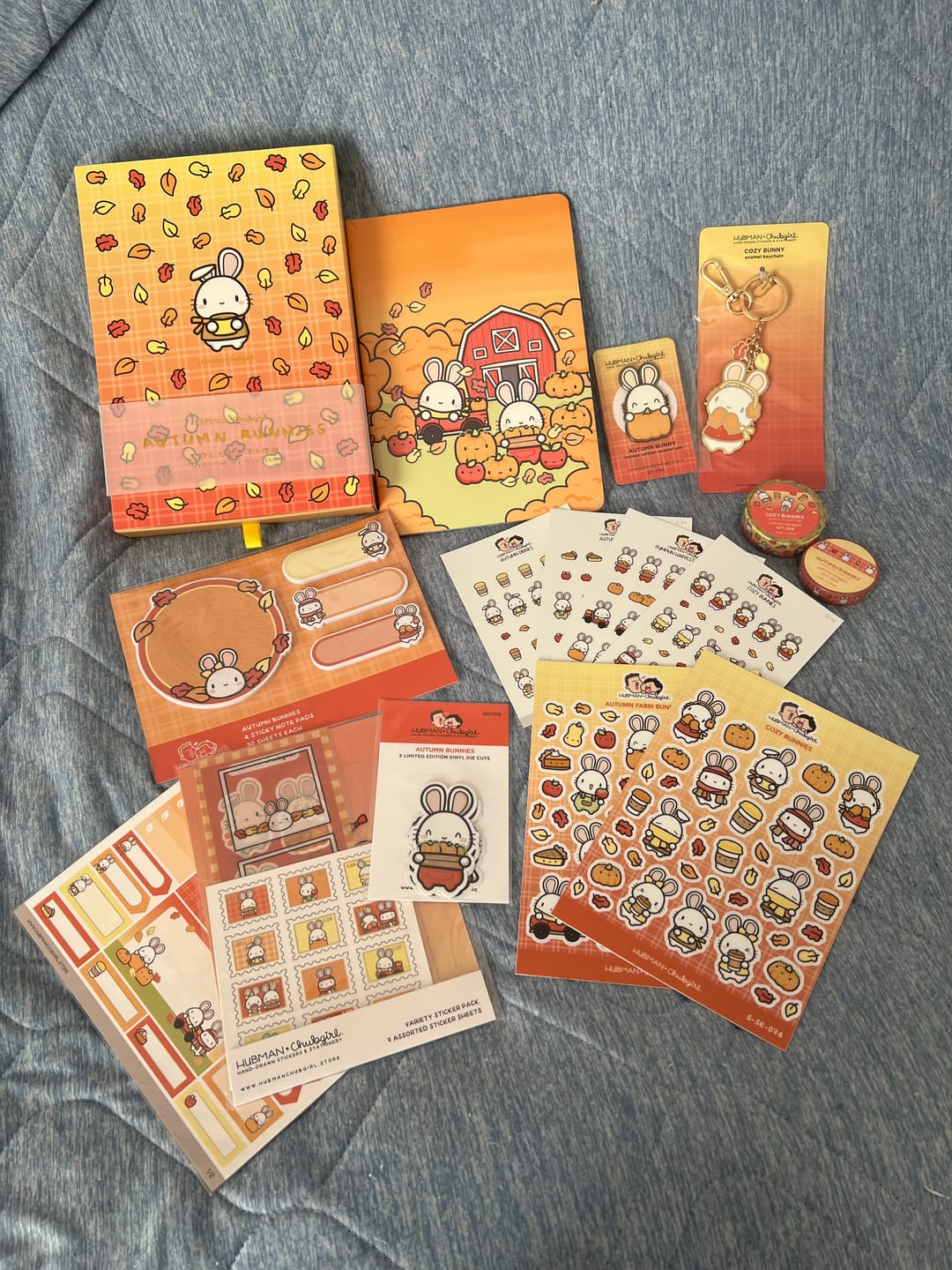 Customer photo review of Autumn Bunnies Box Set