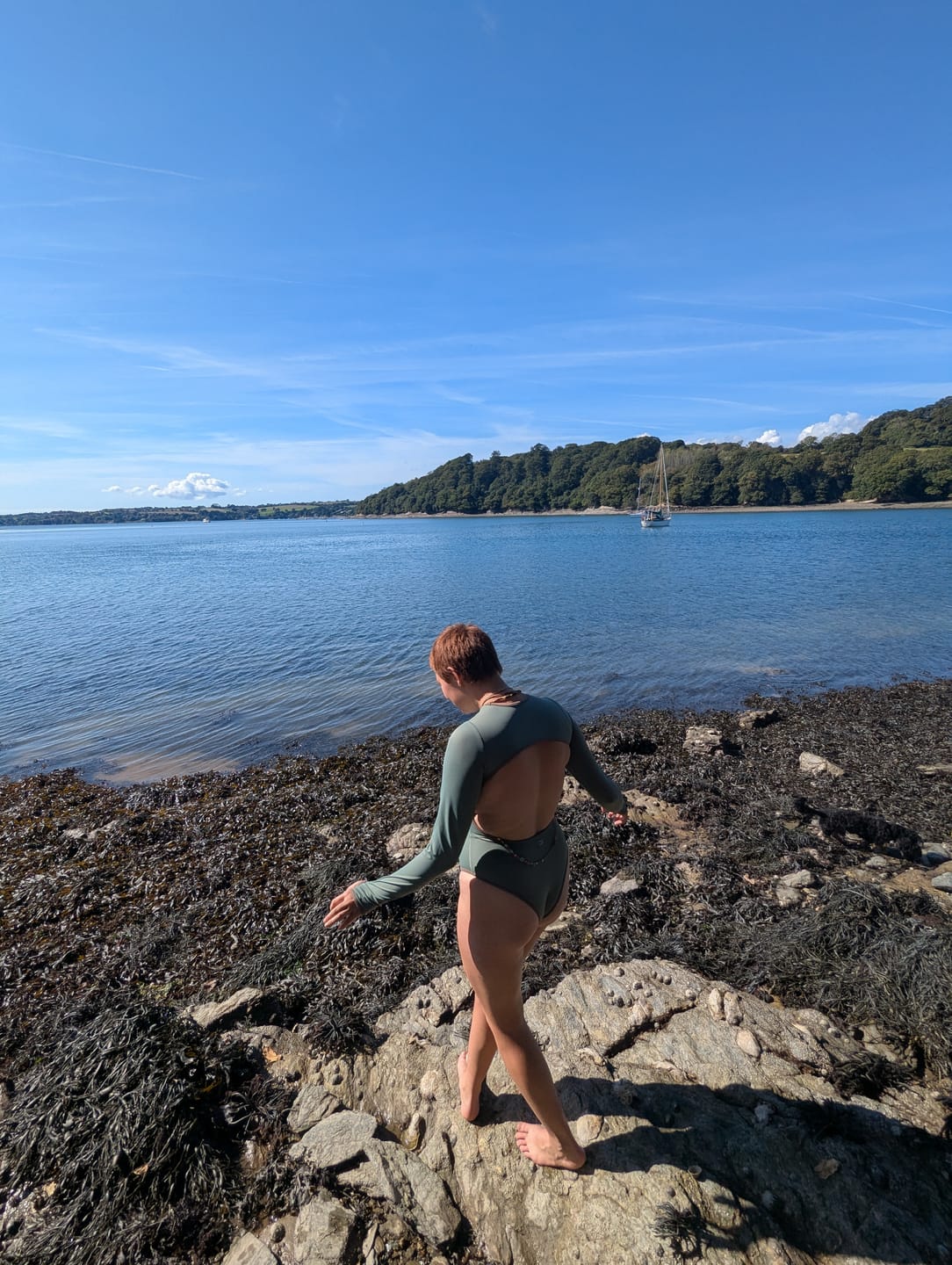 Customer photo review of Long Sleeved Swimsuit