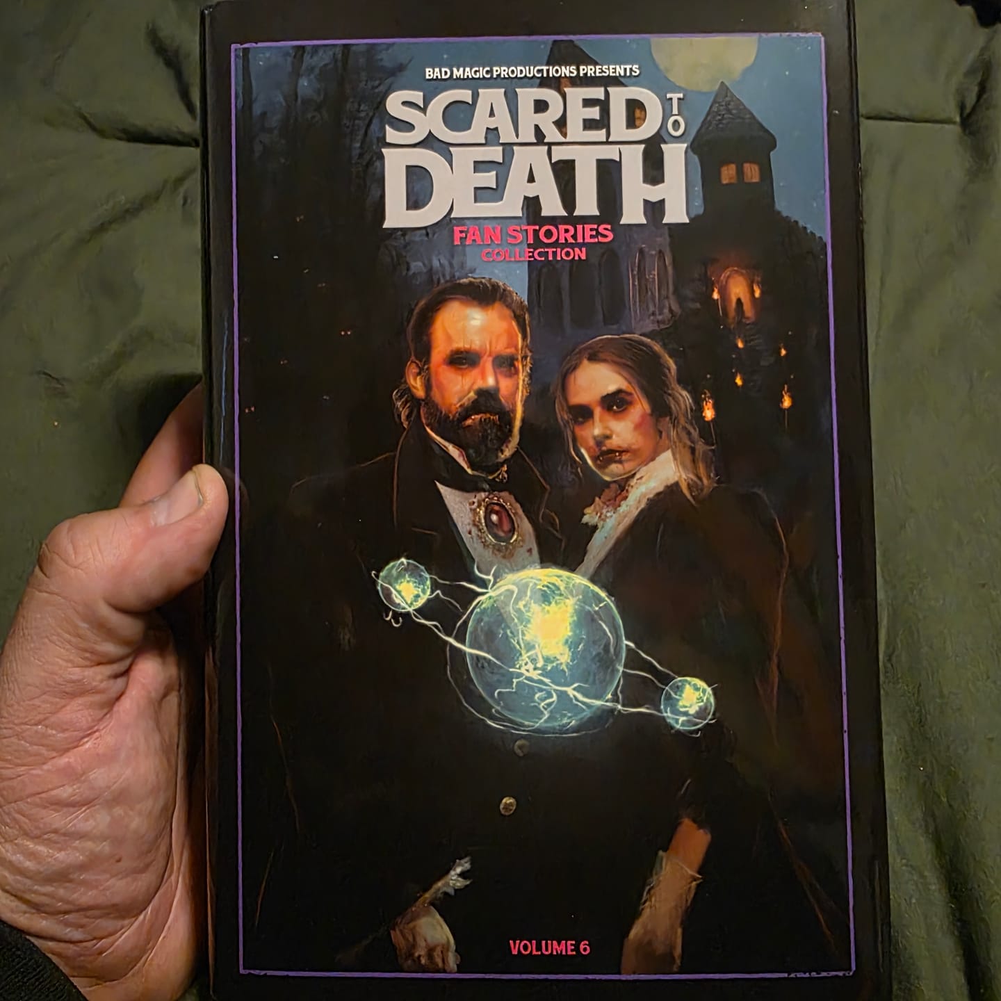 Customer photo review of Scared To Death Book Vol 6 SIGNED