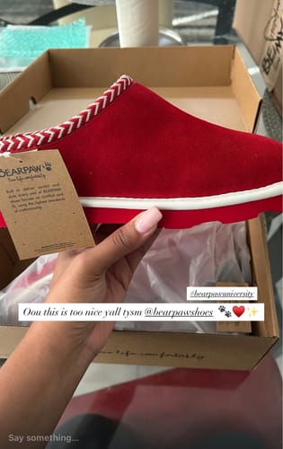 Customer photo review of TABITHA RED/WHITE