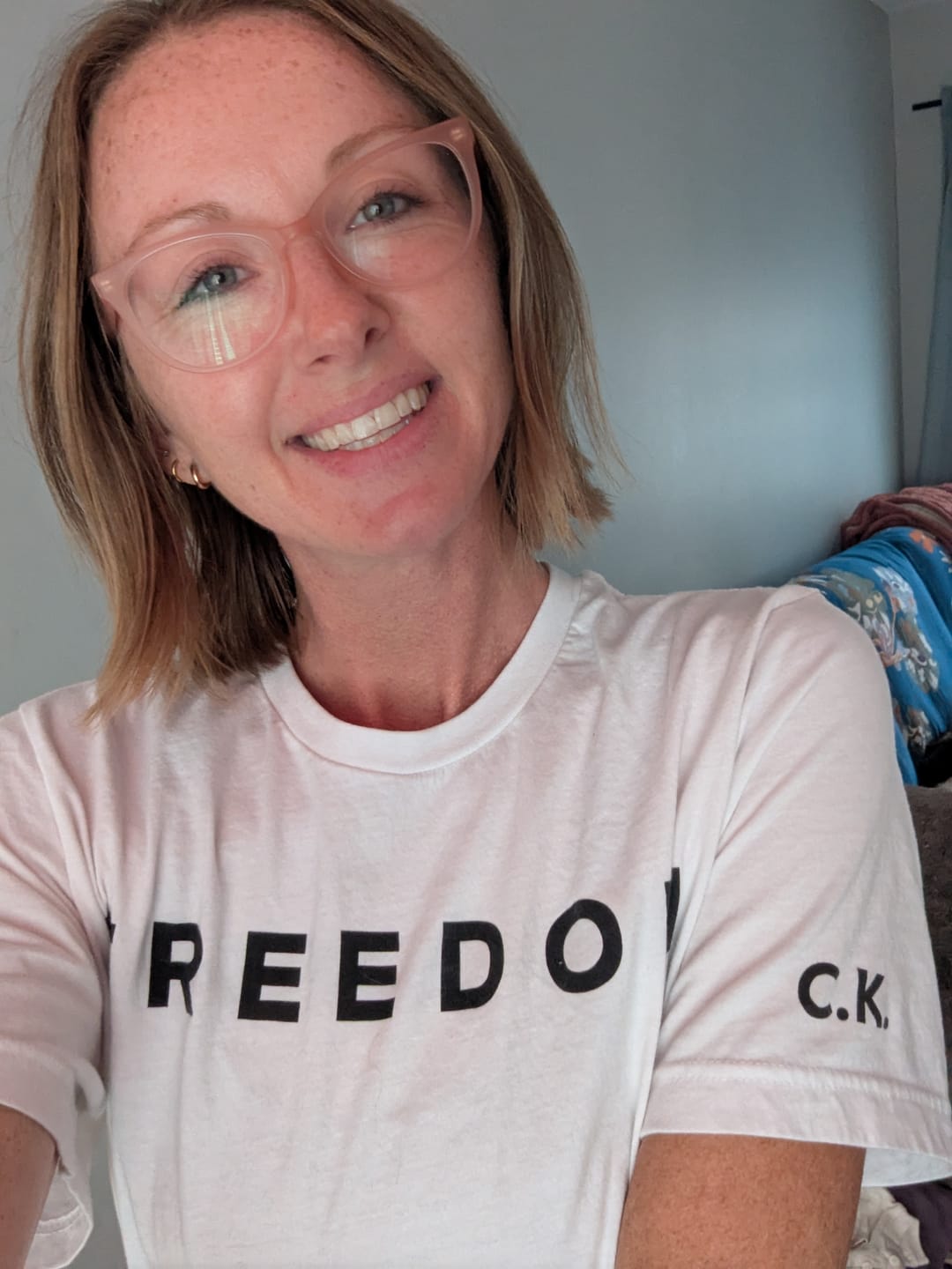 Customer photo review of Freedom CK T-Shirt