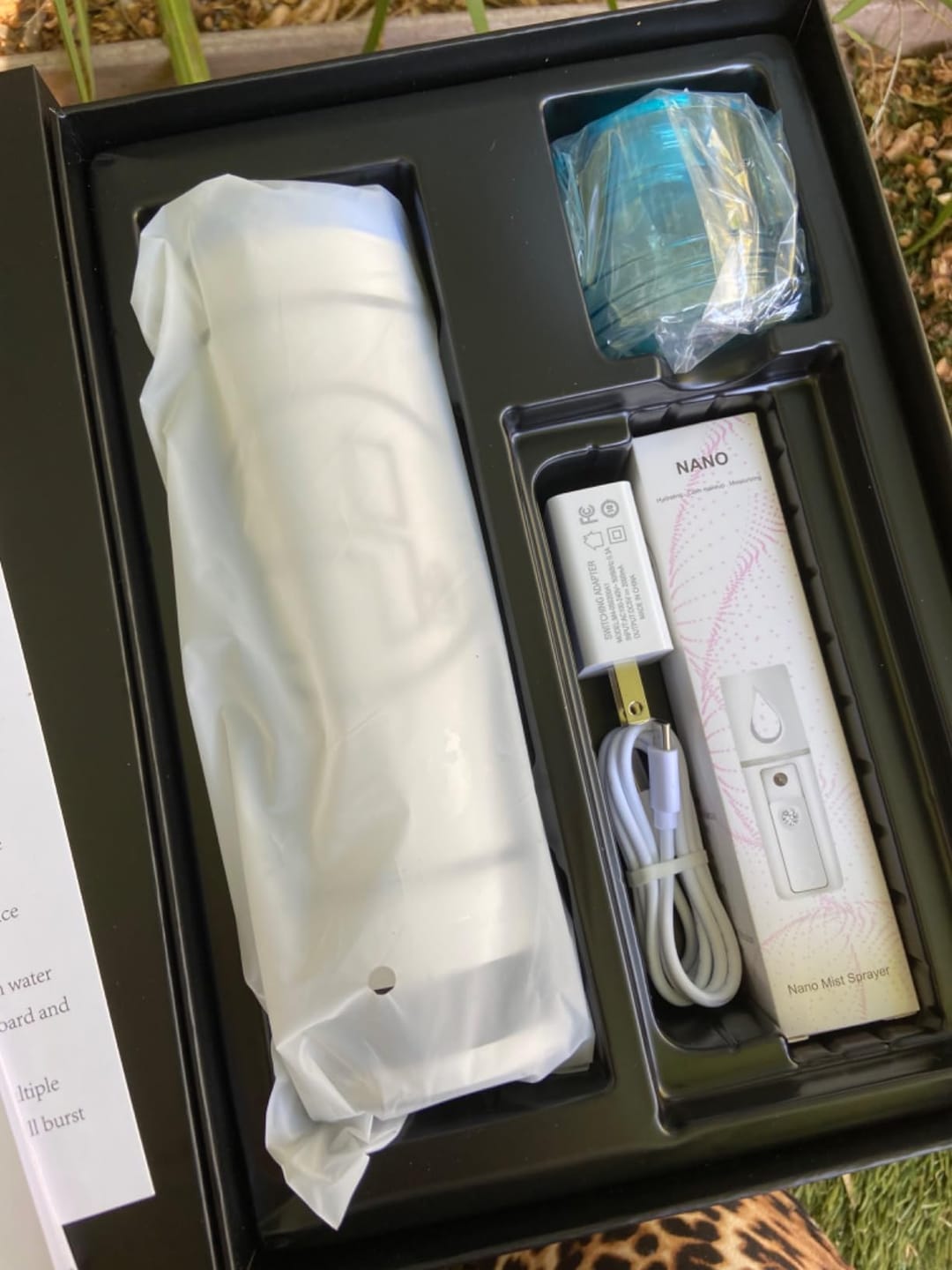 Customer photo review of Hydrogen Water Bottle Generator Black
