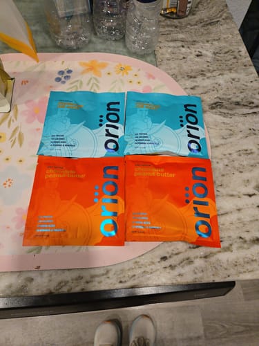 Customer photo review of 9 Loaded Protein Samples + Shaker Bottle