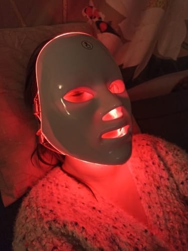 Customer photo review of Ergonomist ® LED Face Mask