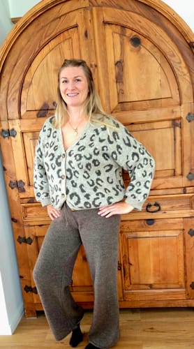 Customer photo review of Strickhose SUPER SOFT coffee