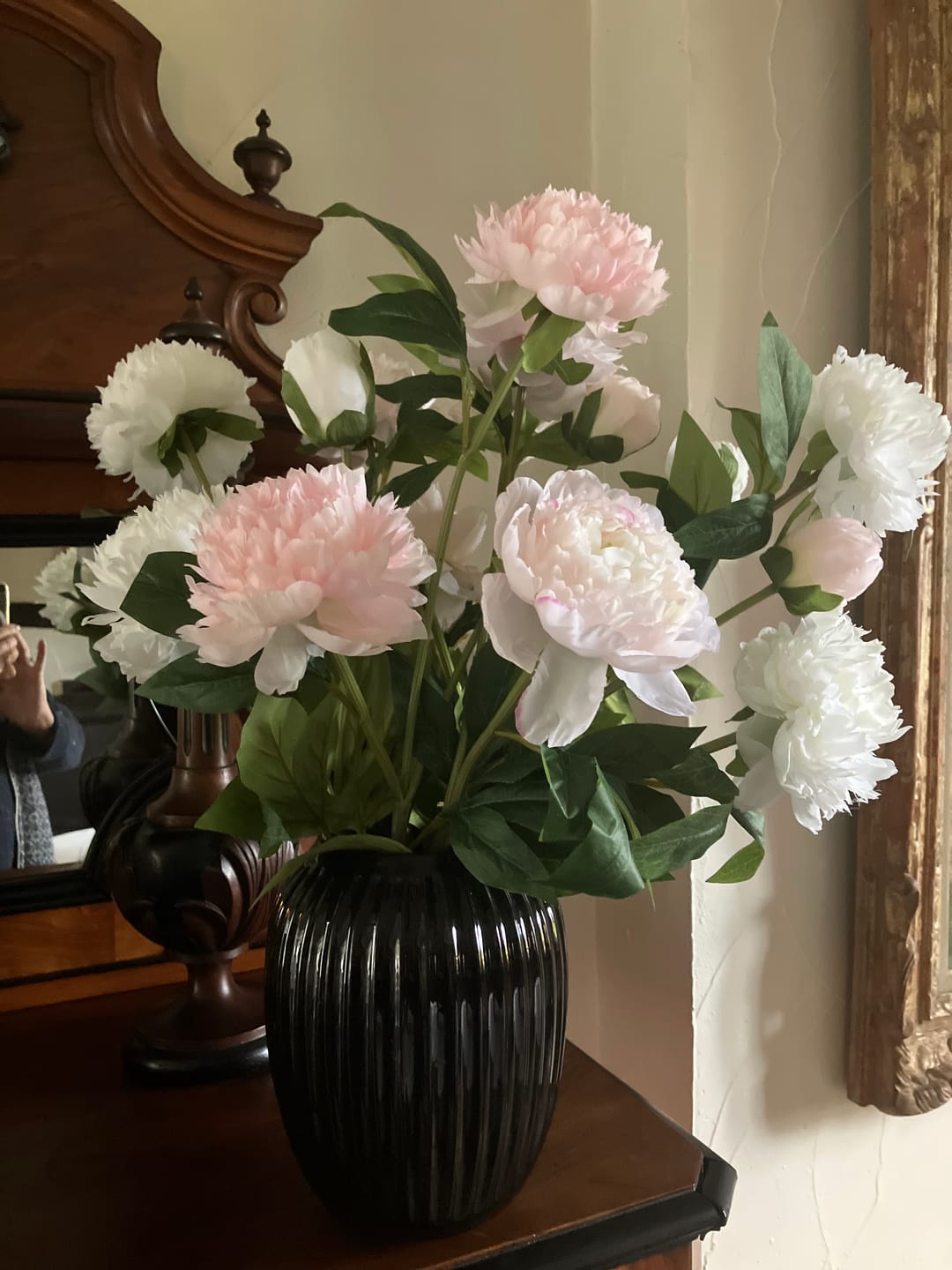 Customer photo review of Zijden Pioenrozen - Mix