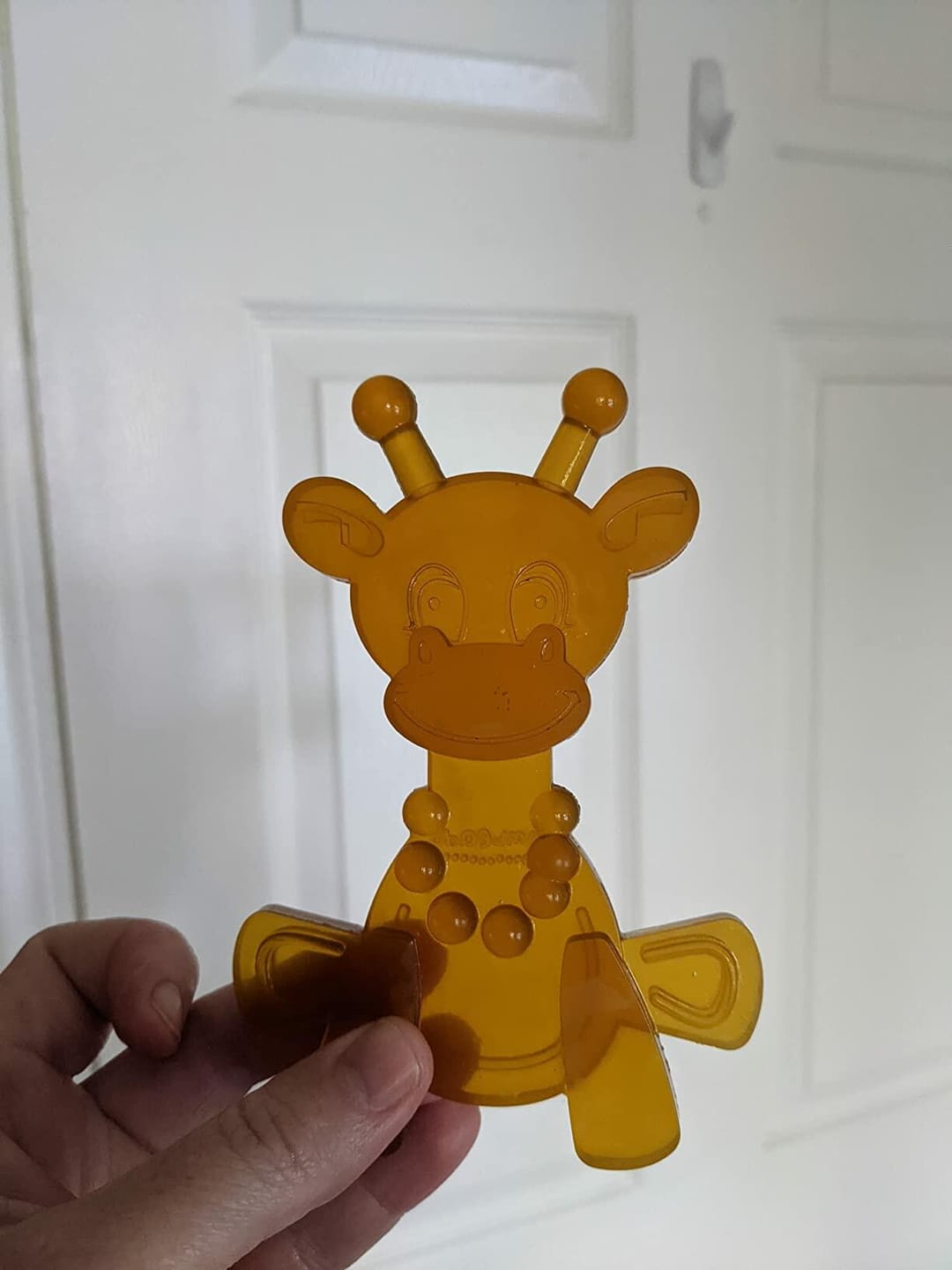Customer photo review of The Little Bamber - Natural Rubber & Baltic Amber Teething Toy
