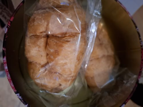 Customer photo review of 15 Cornetti proteici ripieni di crema al limone