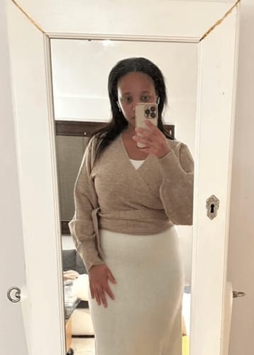Customer photo review of Diana Knitted Cardigan