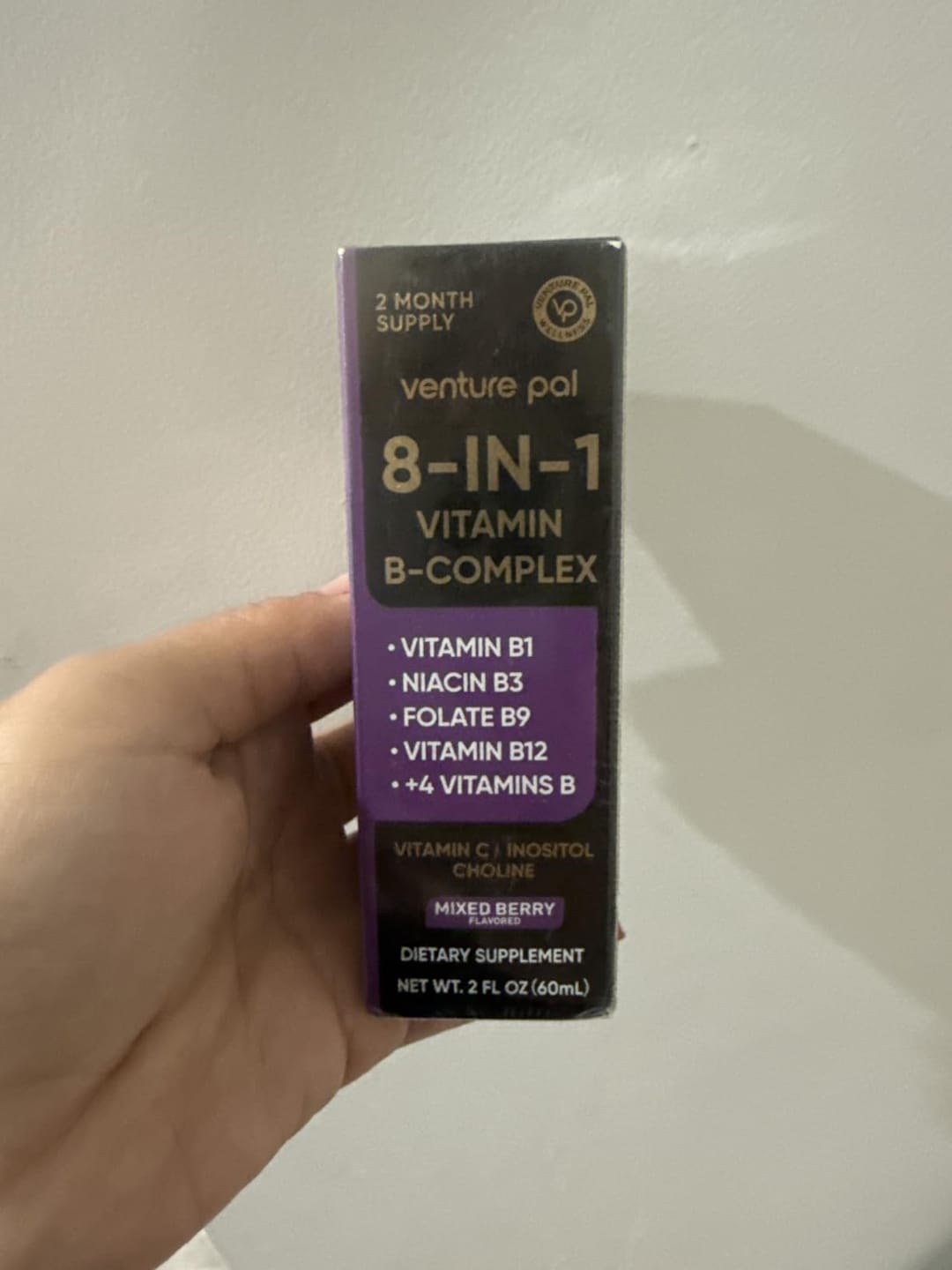 Customer photo review of Vitamin B - complex - Mixed Berry - 200 mcg Liquid Drops