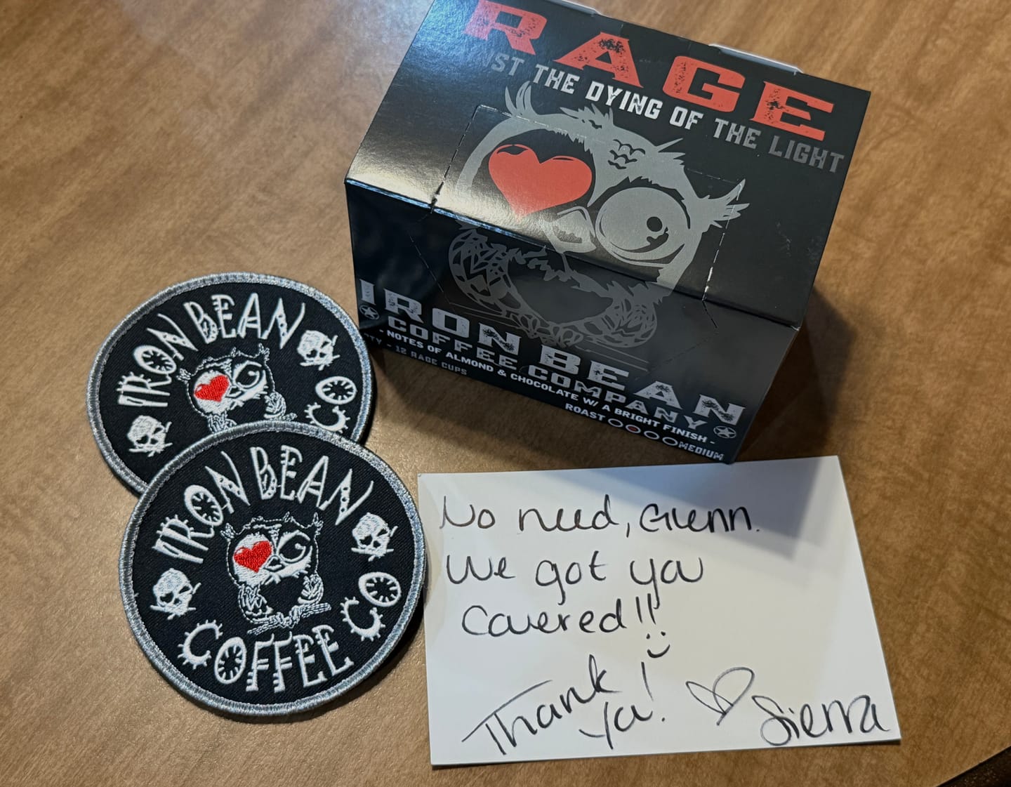 Customer photo review of RAGE KUPS 12pk