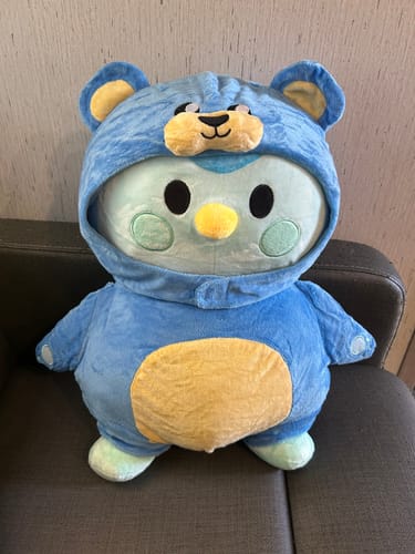 Customer photo review of Blue Plushie: Where Soft Self-Care Begins