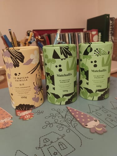 Customer photo review of Té Matcha Premium 100% - (para 1 -3 meses)