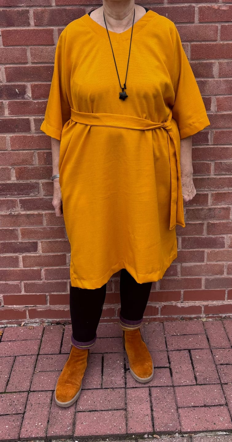 Customer photo review of Special Offer Linen Look Polyester Fabric