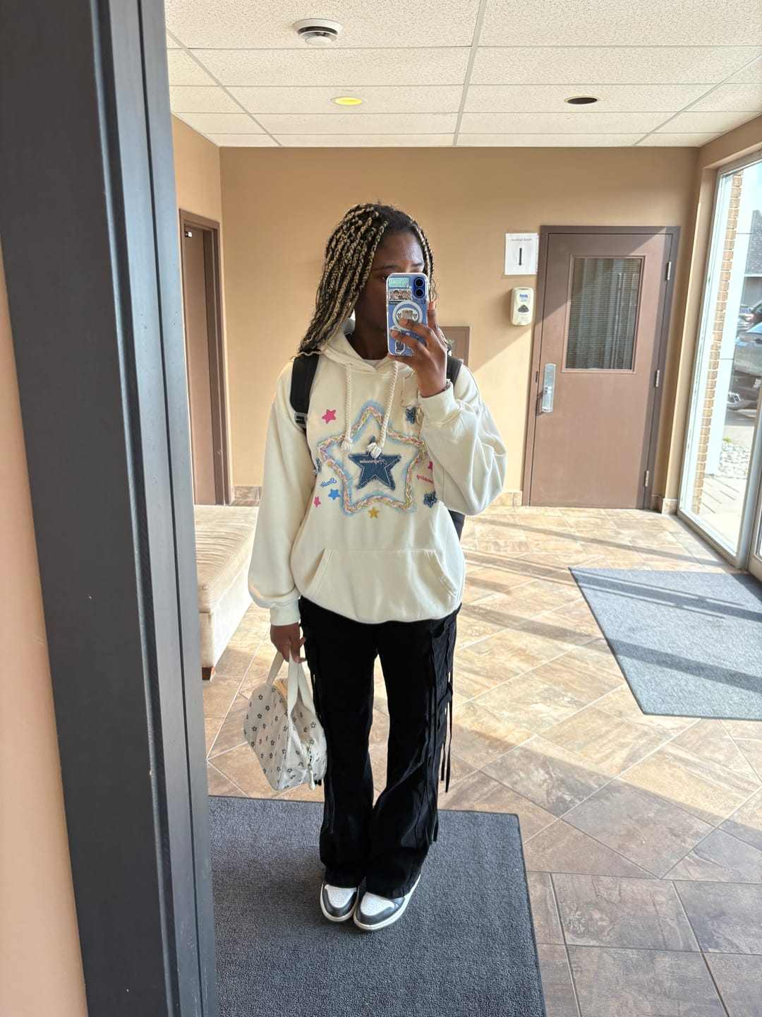 Customer photo review of Aelfric Eden Oversized Star Hoodie