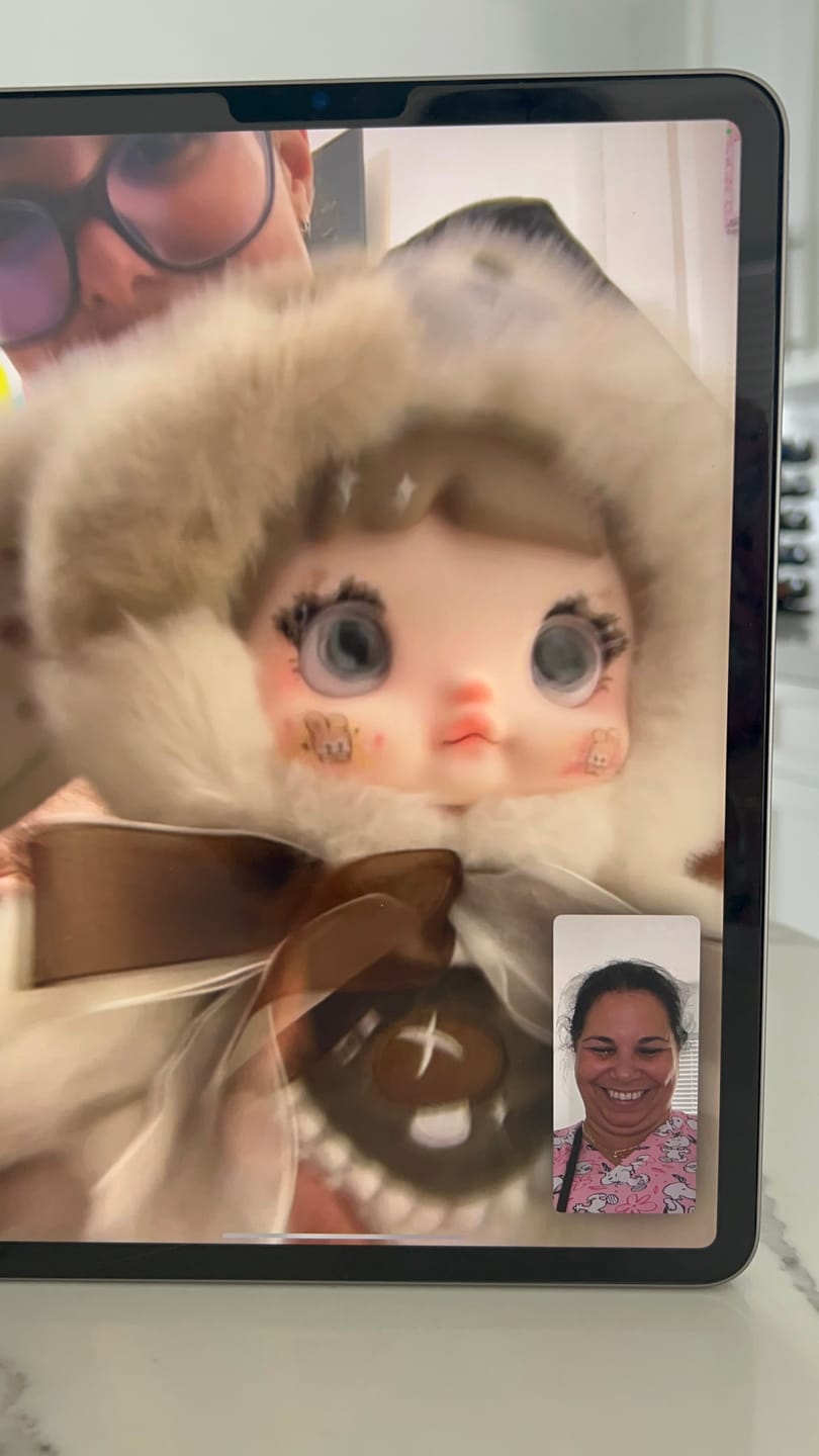 Customer photo review of Nommi Mushroom Hat 400% Series Plush Blind Box