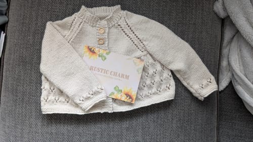 Customer photo review of Baby Monthly Knitting Mystery Box