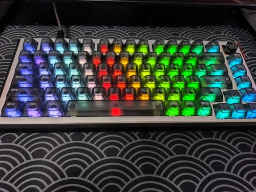 Customer photo review of A75 Ultra HE Magnetic Switch Keyboard- The key to be ace
