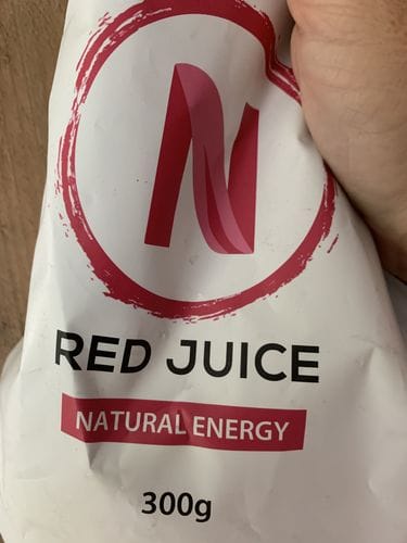 Customer photo review of Nutrifoodz® Red Juice