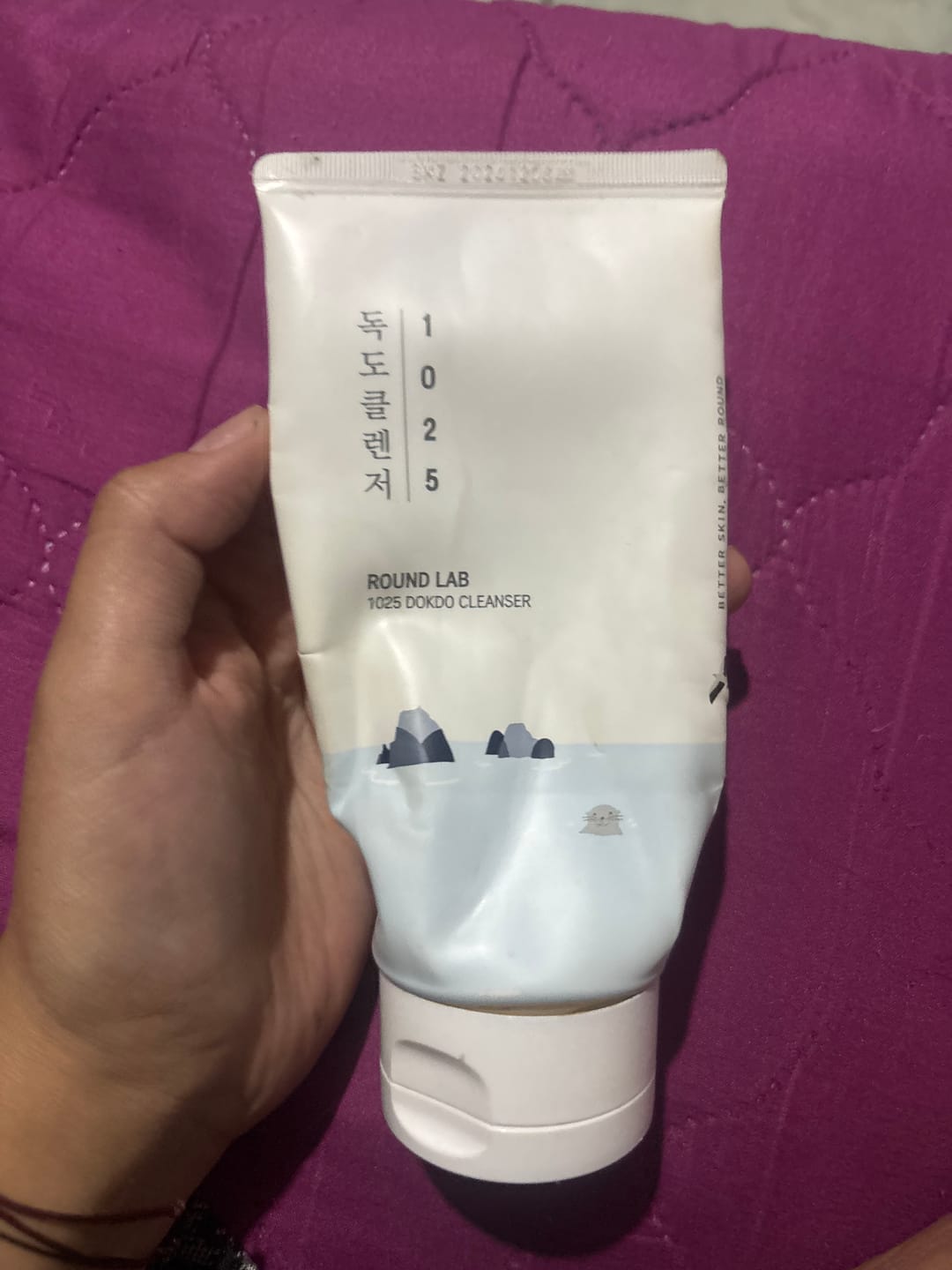 Customer photo review of 1025 Dokdo Cleanser