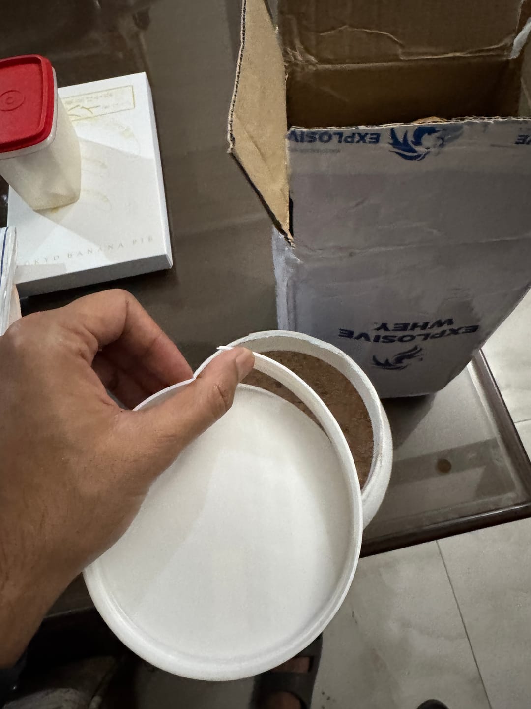 Customer photo review of Athlete Series Whey Protein (100% Isolate)