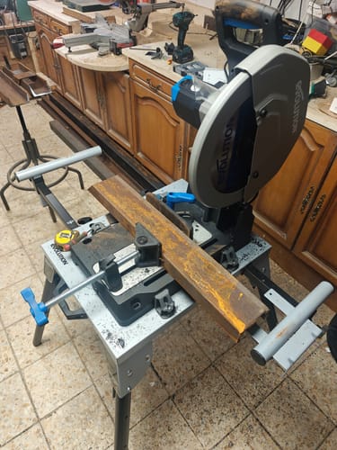 Customer photo review of Scie à tronçonner 355mm Evolution S355CPS pour la découpe du métal