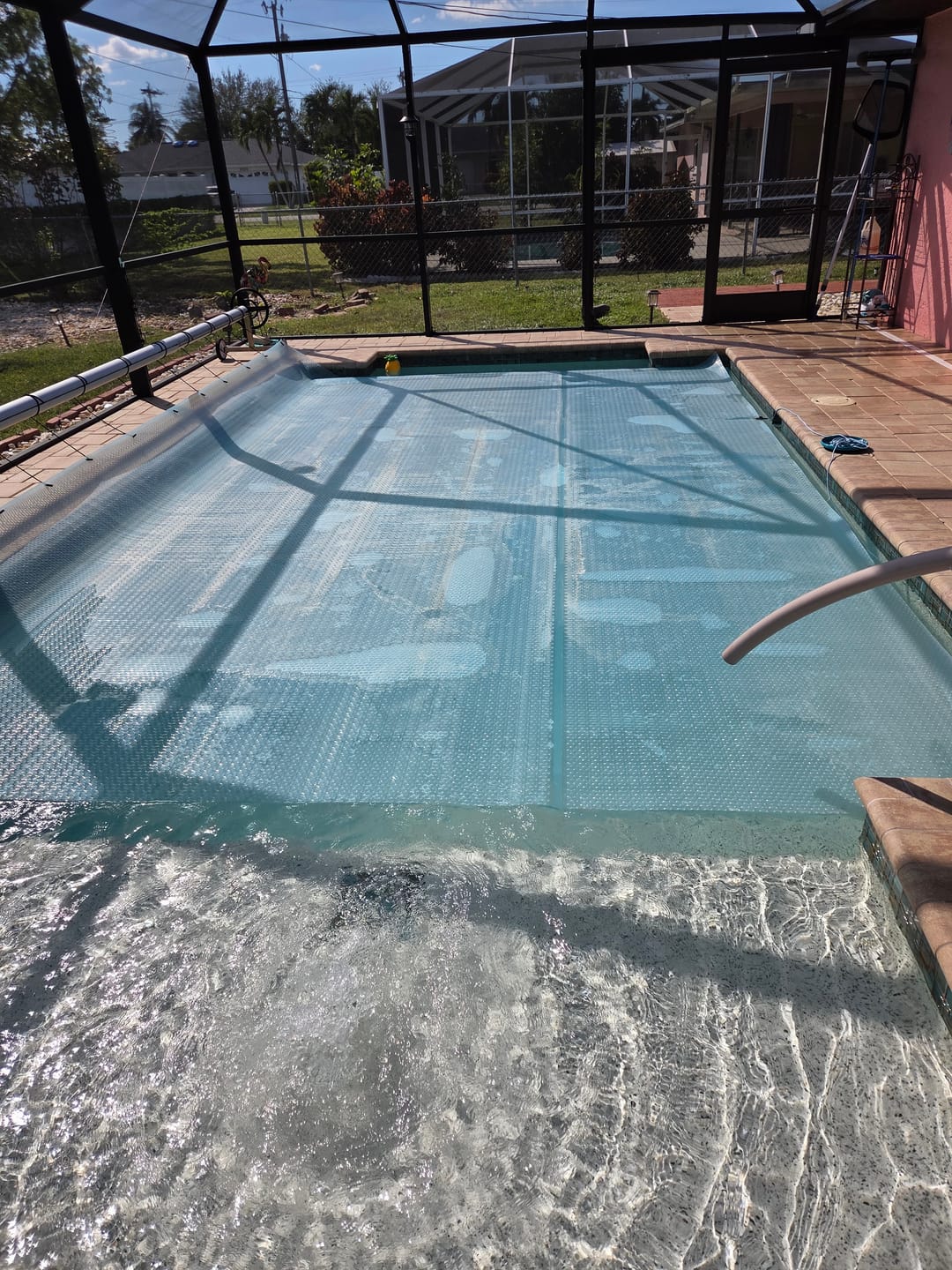 Customer photo review of GeoBubble Sol+Guard™ High Performance Pool Cover