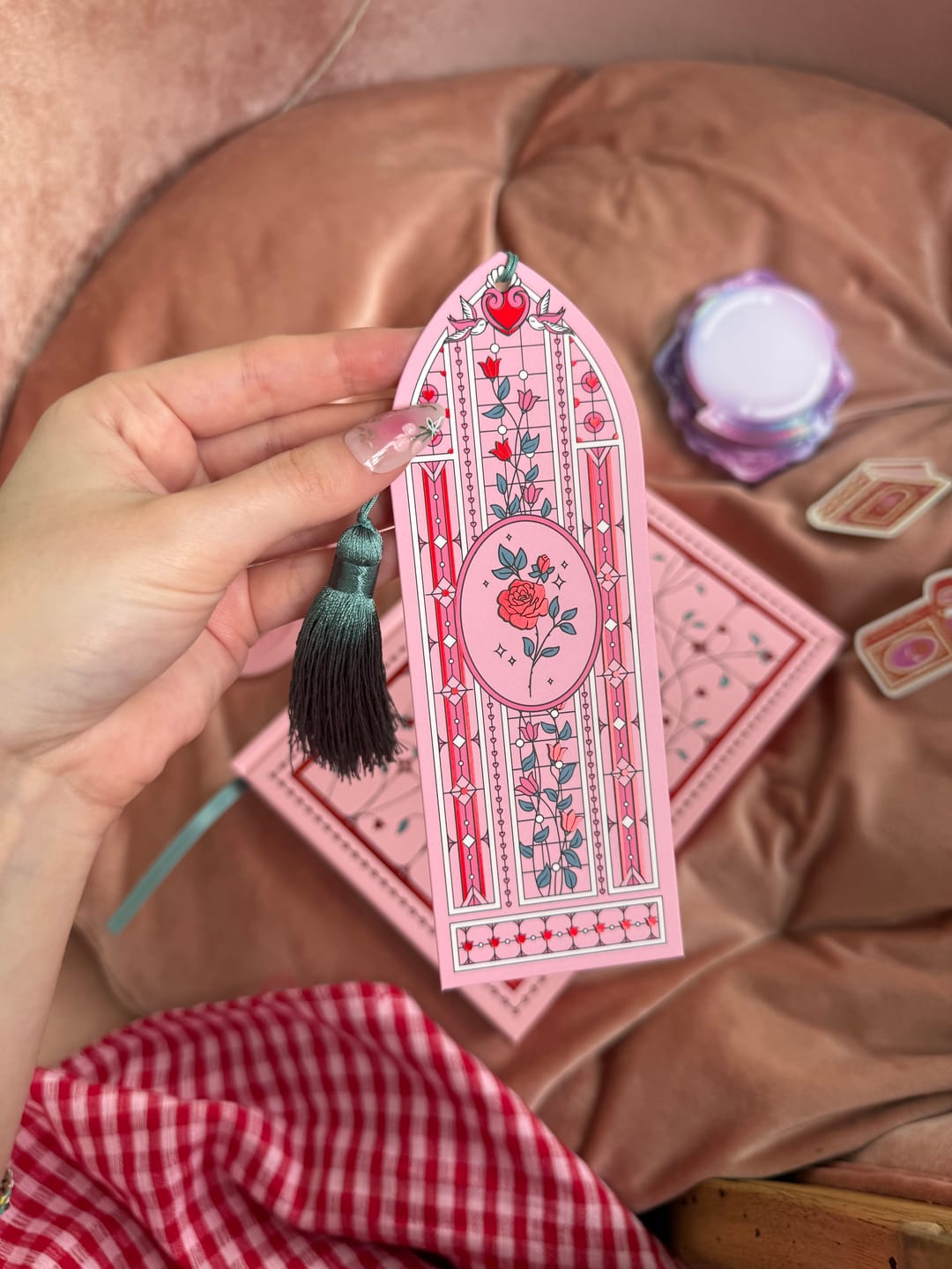 Customer photo review of Everything Nice Bookmark