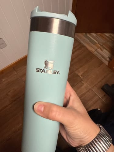 Customer photo review of Botella Térmica Stanley Aerolight Seafoam | 591 ml