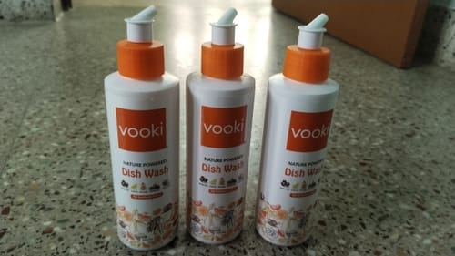 Customer photo review of Dishwash Liquid - 250 ML