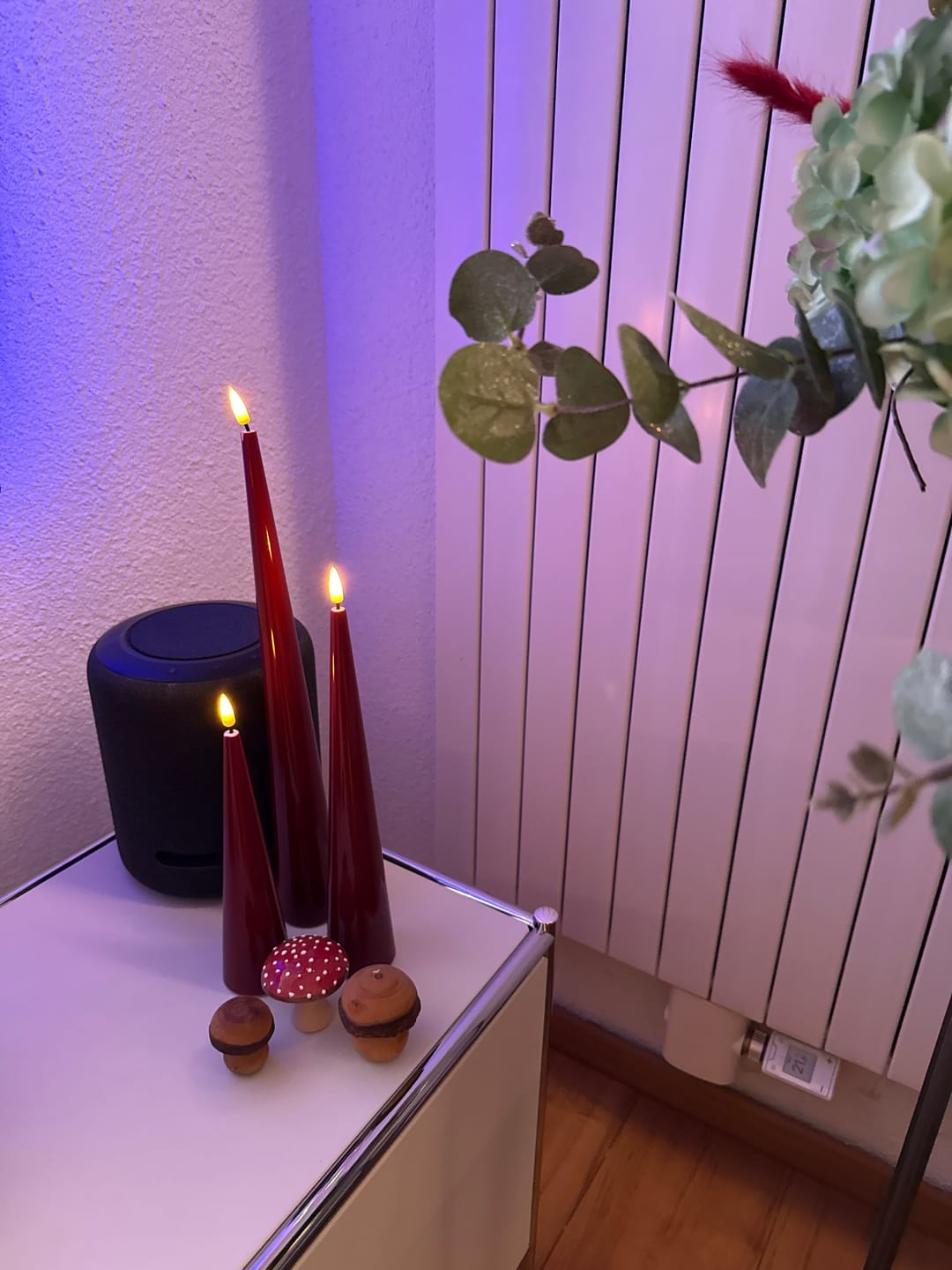 Customer photo review of Kegle lys D 5 x H 38 cm Bordeaux