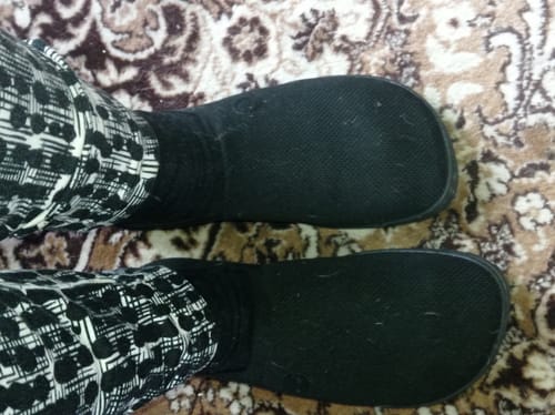 Customer photo review of Vaistoa Lempeä 2 slip on -paljasjalkakengät