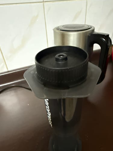 Customer photo review of Tapa de filtro Control de flujo AeroPress