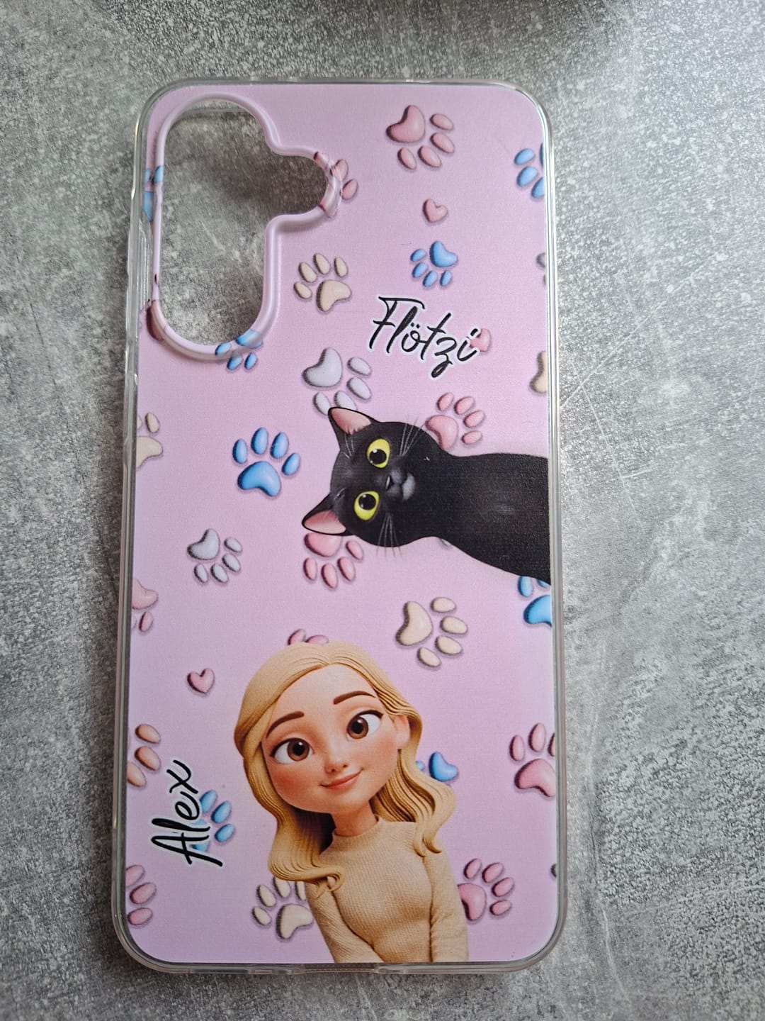 Customer photo review of Cartoon - Individuelle Handyhülle