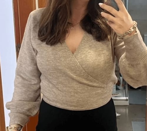 Customer photo review of Diana Knitted Cardigan