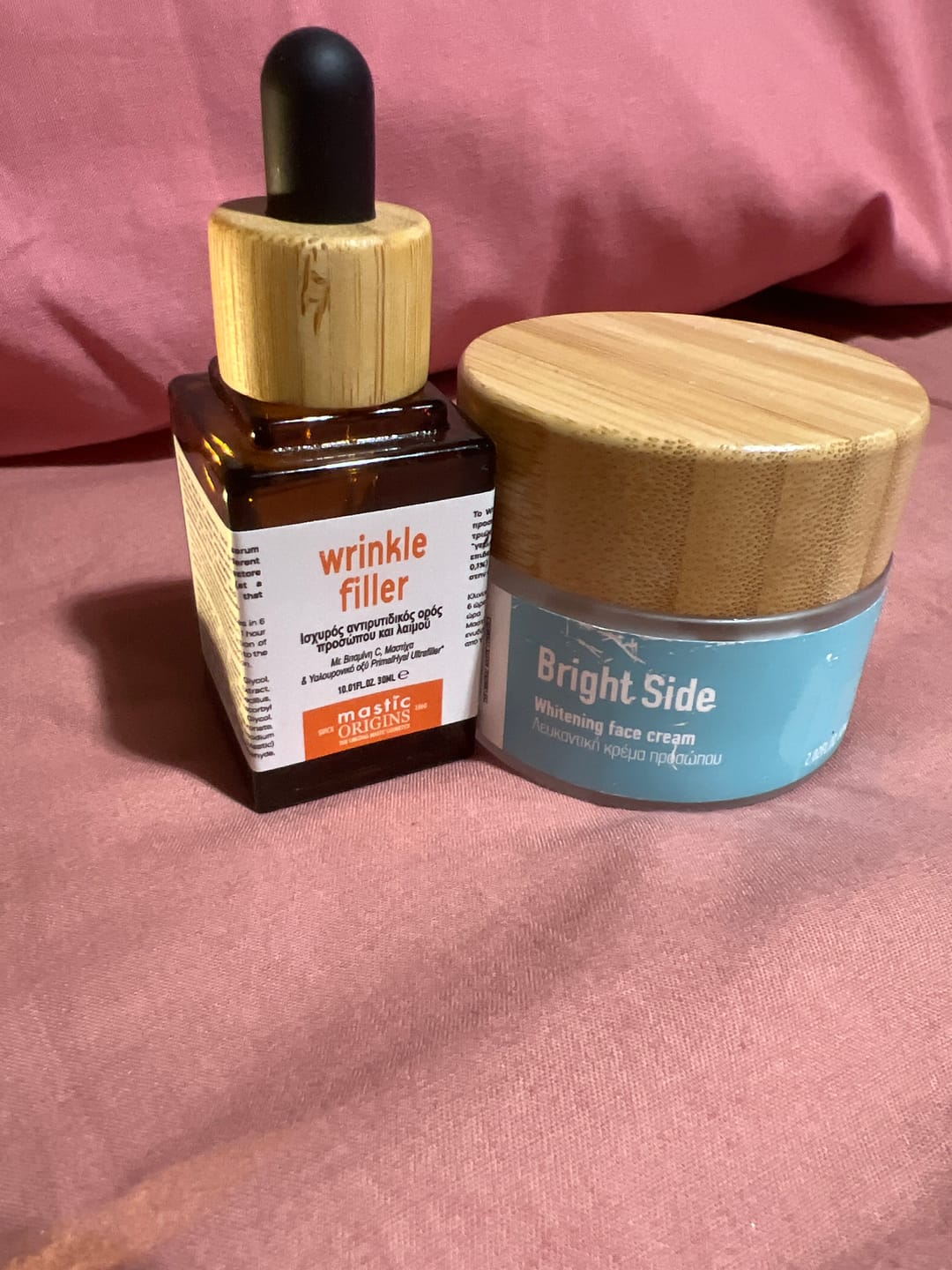 Customer photo review of Wrinkle Filler Serum