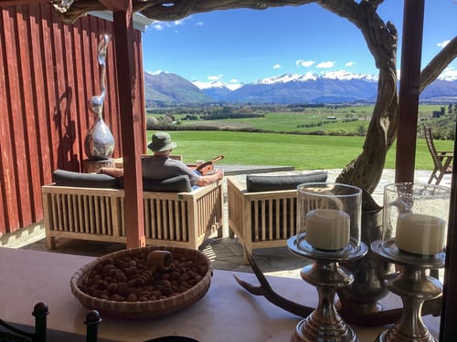 Customer photo review of Cardrona Teak Club Chair